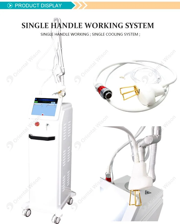 Professional Surgical CO2 Fractional Laser Skin Resurface /Scar Remove Beauty Machine /Vertical CO2 Treatment Vaginal Tightening CO2 Laser Beauty Machine Erbium