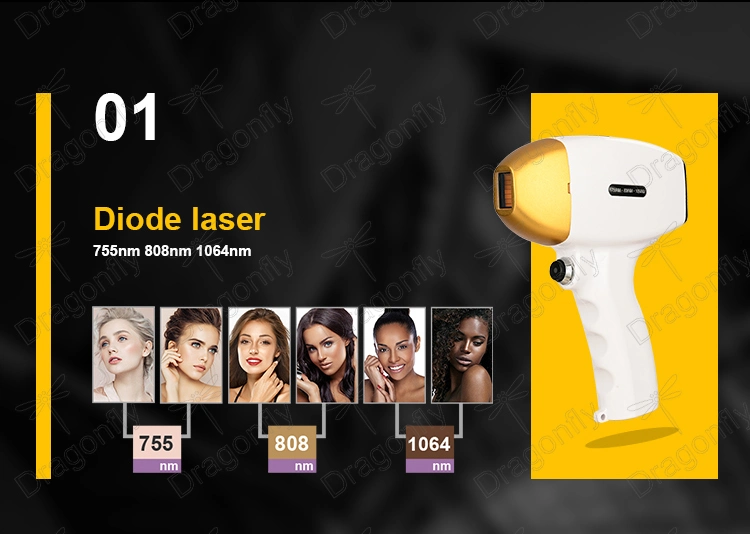 2in1 Pico 2022 Newest Multifunction Three Waves 755+808+1064nm Diode Laser Hair Removal+ND YAG Laser Tattoo Remova Machina