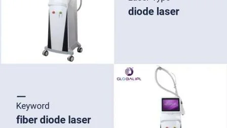 Laser de diodo de fibra acoplada para depilação Laser de diodo 808nm máquina de depilação permanente