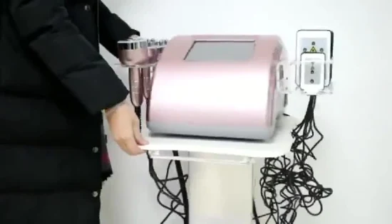 Máquina pessoal portátil ultrassônica a vácuo biopolar multipolar RF cavitação emagrecimento gordura
