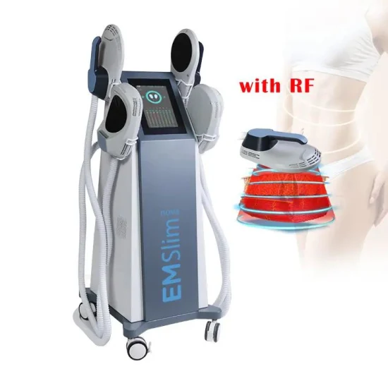 Hife Nova EMS RF Vibration Belly Reduce Massage Body Sculpt Machine 4 em 1 Arm Leg Belly Shaping Slimming Musle Build Beauty Machine