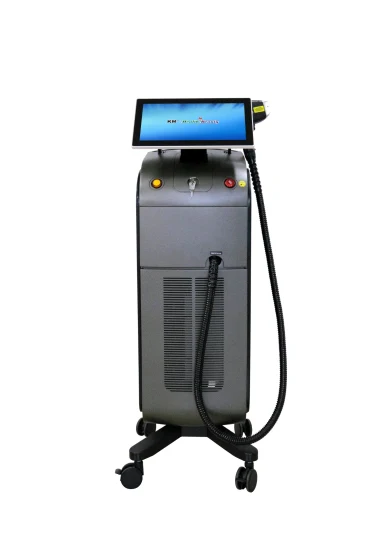 Depilacion Laser Diodo 808nm 808 Diode Laser Depilação Máquina Trio Ice 3D Platinum Titanium Laser 4 Waves Triplo Comprimento de Onda 755 1064nm Depilador 20Hz 1600W