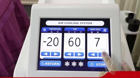 Máquina de resfriamento de pele crio da Zimmer/equipamento de resfriamento de ar frio para sistema de tratamento a laser fracionado de CO2 de diodo de laser IPL